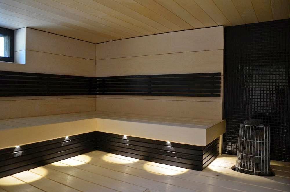 Plywood Sauna